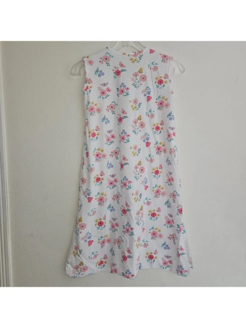 3 Baby Sleep Sack Lot Cotton XL 18-24 Months HB Hudson Baby Blue Whales Flowers